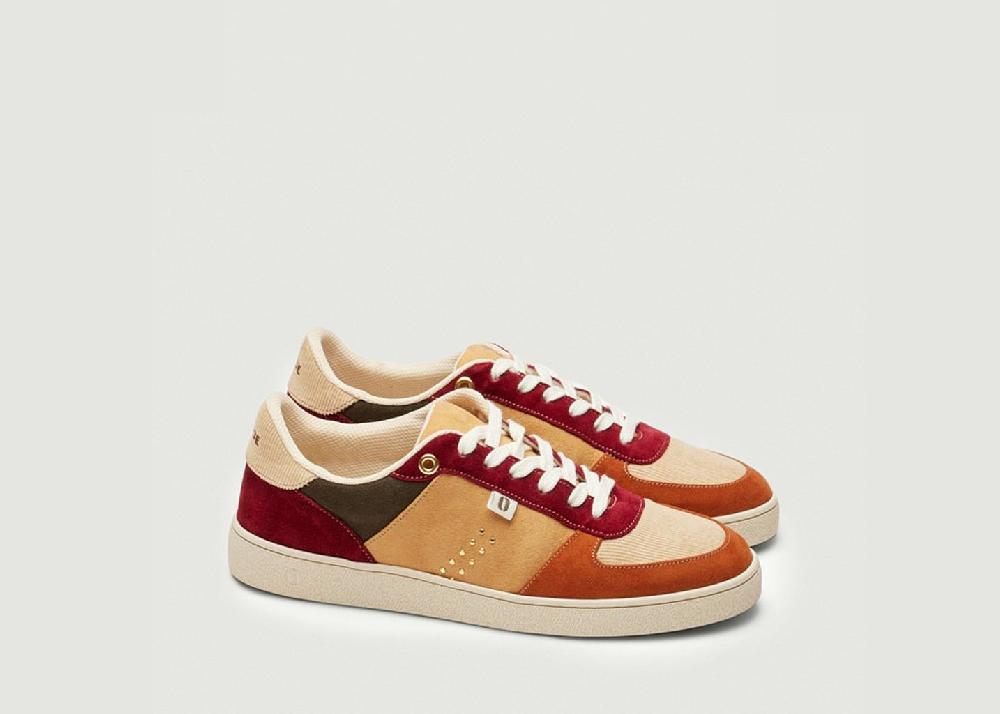 L'exception Baskets Basses Marie Multicolore Odaje Ex M.Moustache