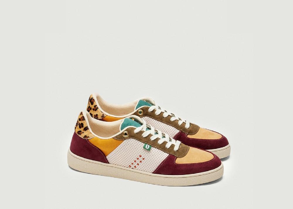 L'exception Baskets Basses Marie Multicolore Odaje Ex M.Moustache
