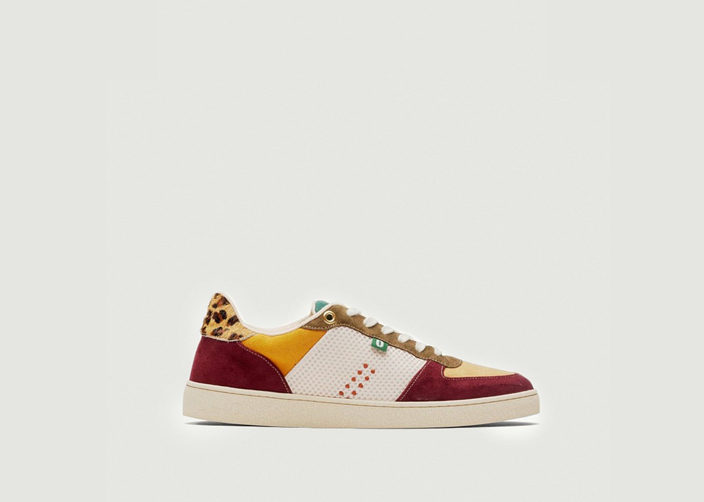 l'exception Baskets basses Marie Multicolore Odaje ex M.Moustache