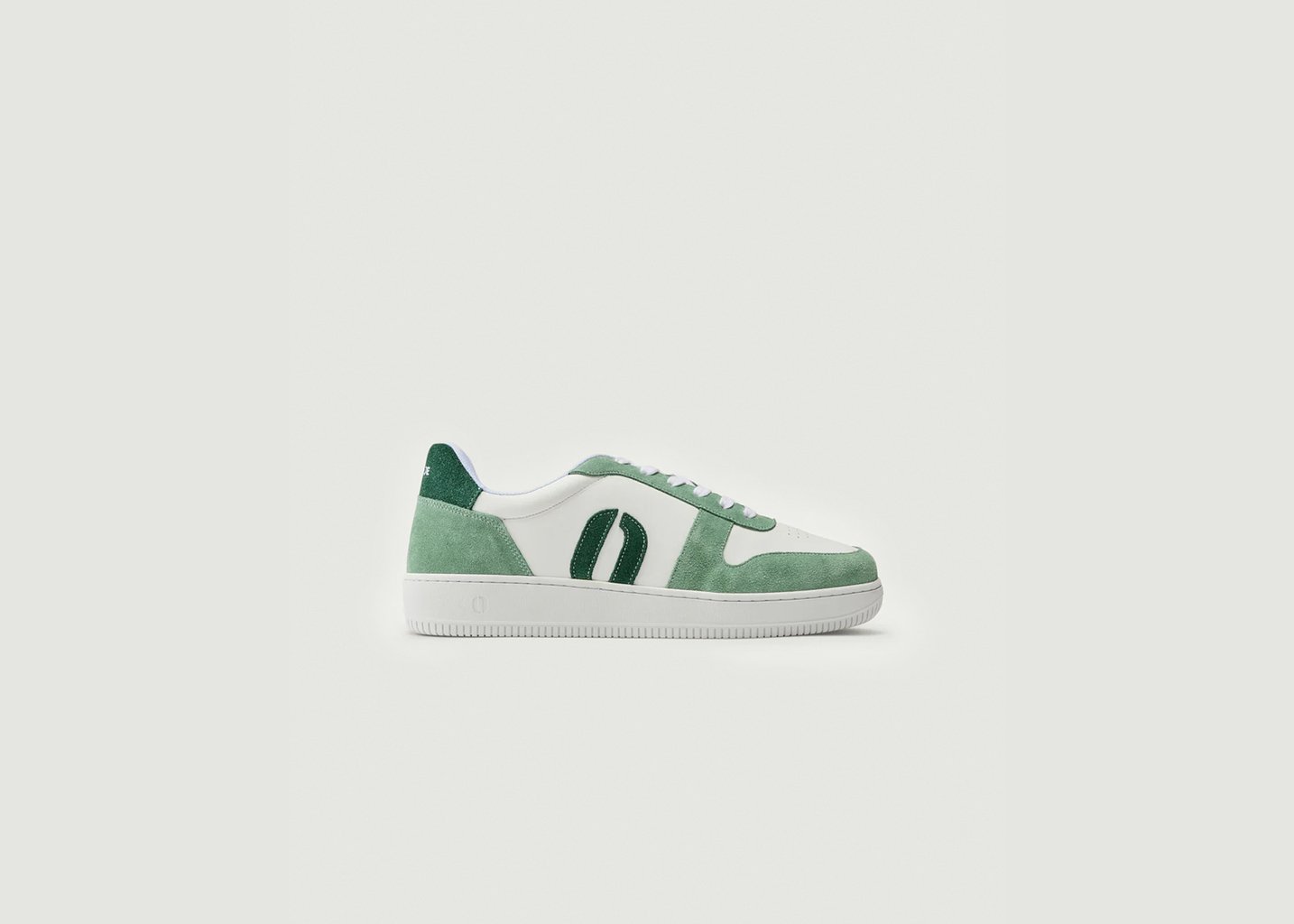 l'exception Baskets Basses Matthieu Vert Odaje ex M.Moustache