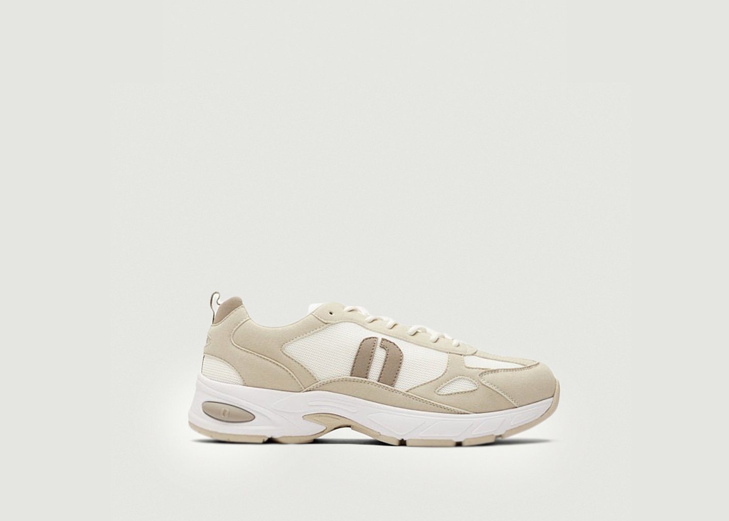 l'exception Baskets basses Max Blanc Odaje ex M.Moustache