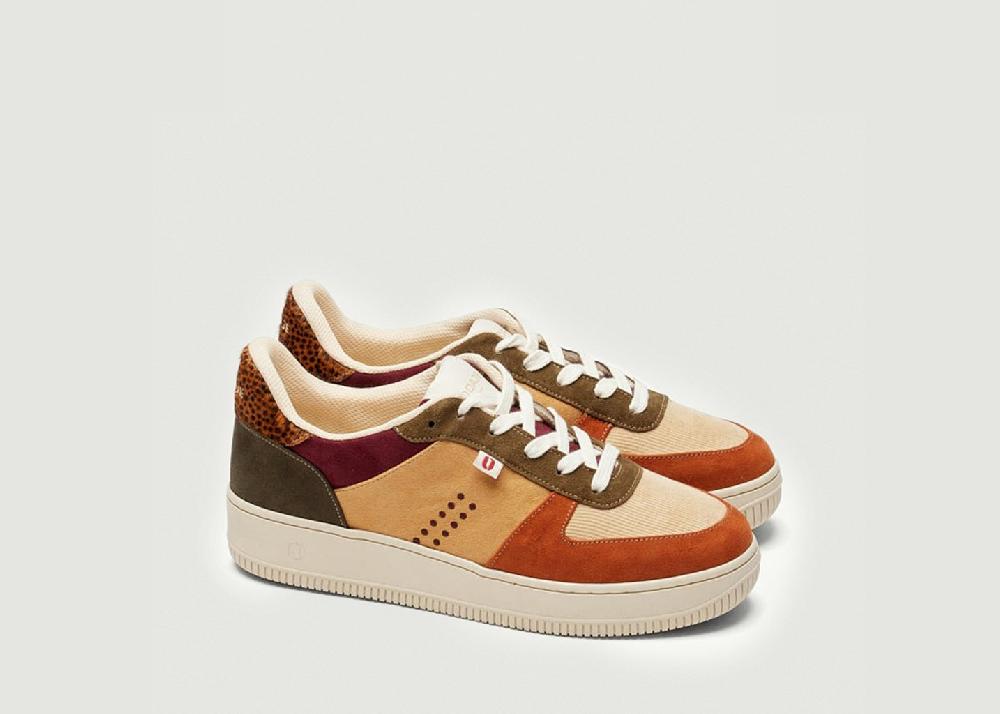 L'exception Baskets Basses Maxence F Multicolore Odaje Ex M.Moustache