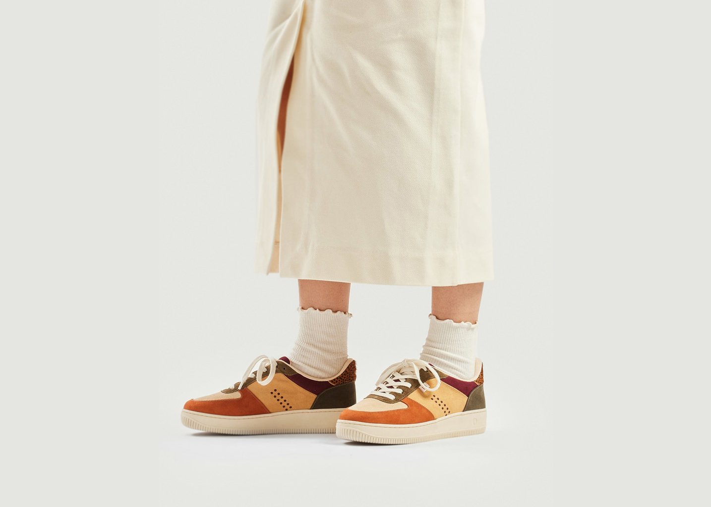 L'exception Baskets Basses Maxence F Multicolore Odaje Ex M.Moustache