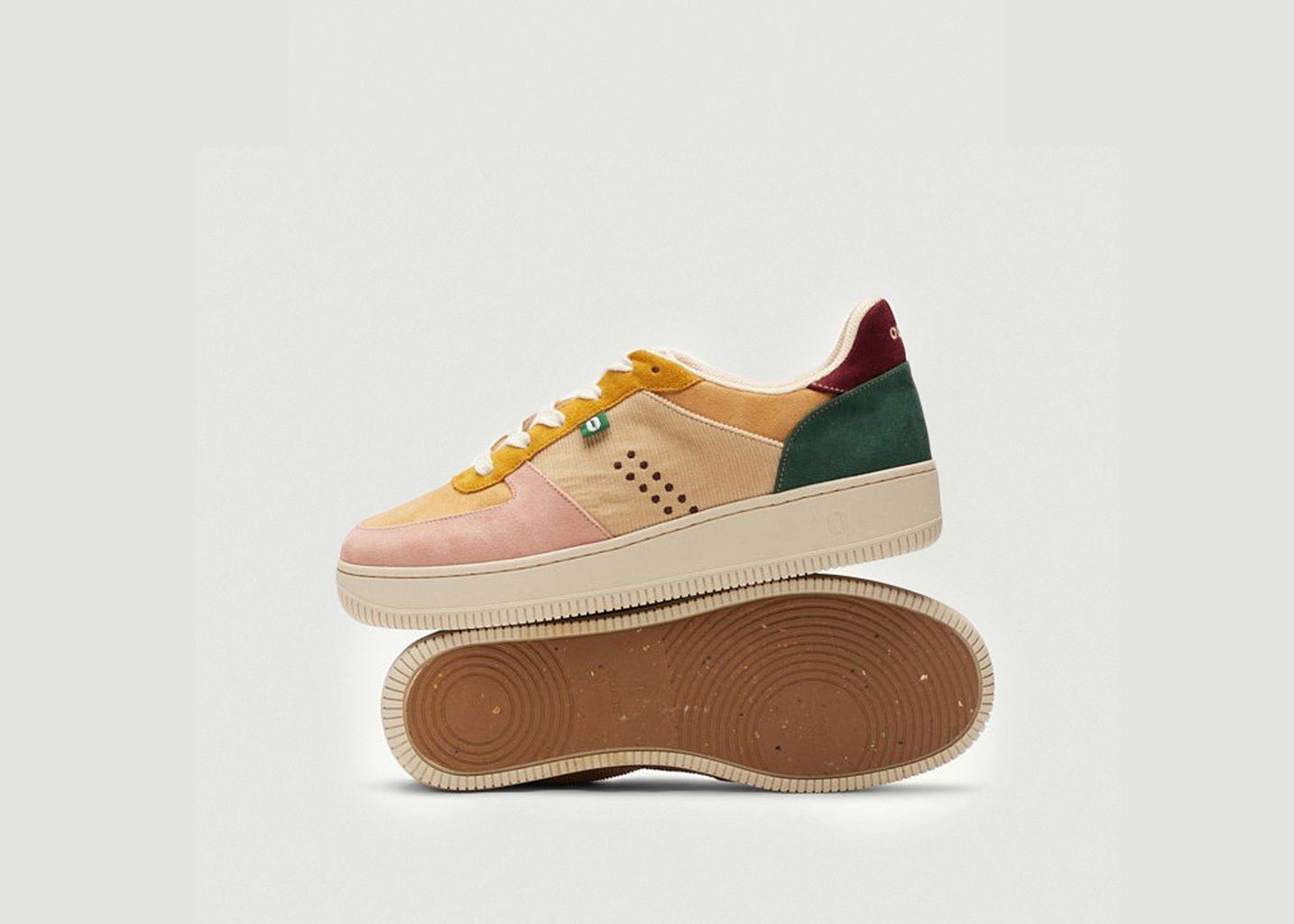 L'exception Baskets Basses Maxence F Multicolore Odaje Ex M.Moustache