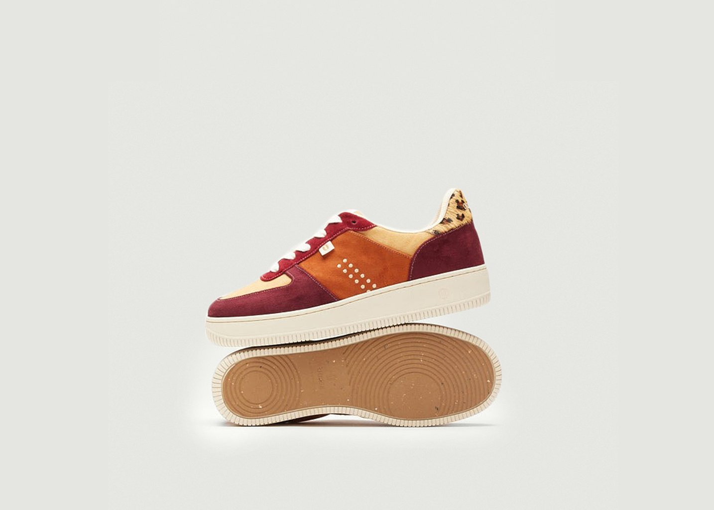 L'exception Baskets Basses Maxence F Multicolore Odaje Ex M.Moustache
