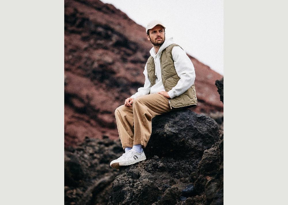 L'exception Baskets Basses Nino Blanc Odaje Ex M.Moustache