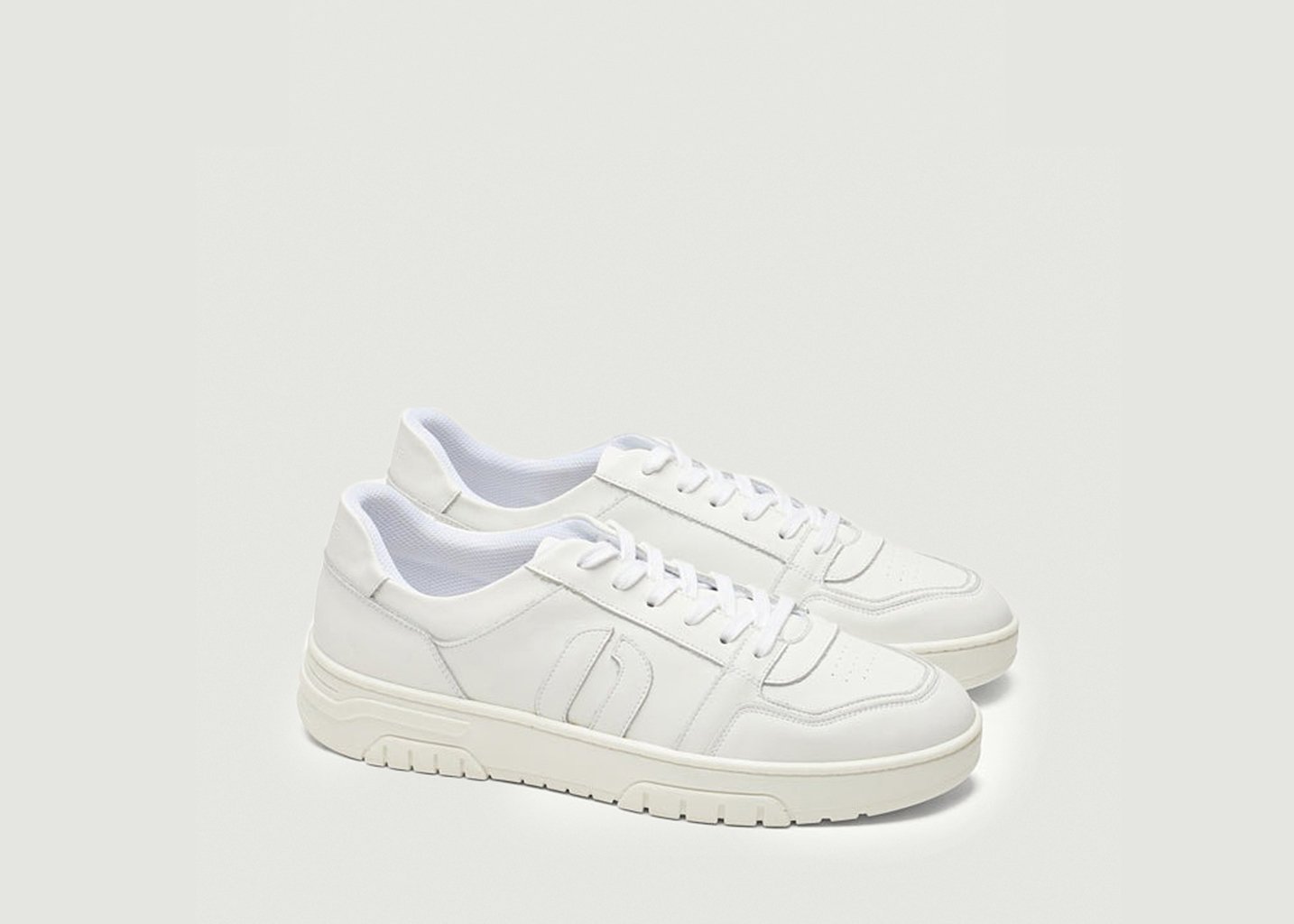 L'exception Baskets Basses Nino Blanc Odaje Ex M.Moustache