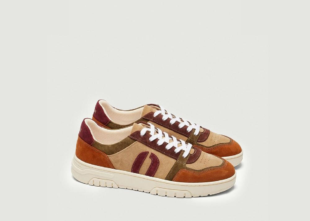 L'exception Baskets Basses Nino Multicolore Odaje Ex M.Moustache