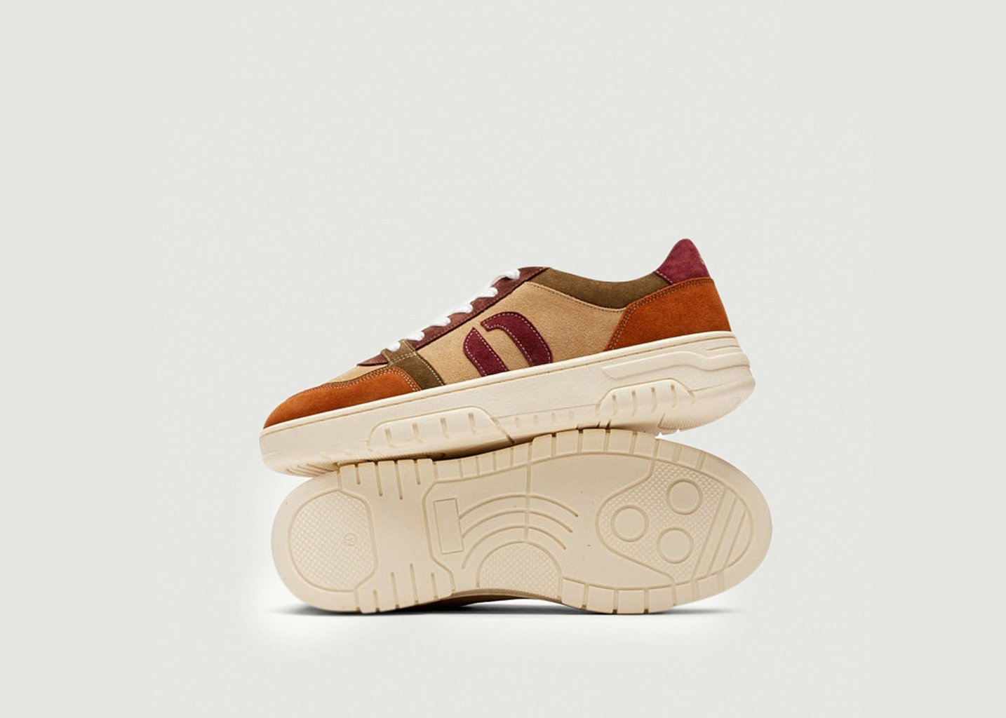 L'exception Baskets Basses Nino Multicolore Odaje Ex M.Moustache