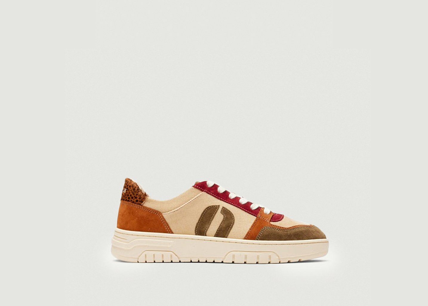l'exception Baskets basses Nora Multicolore Odaje ex M.Moustache