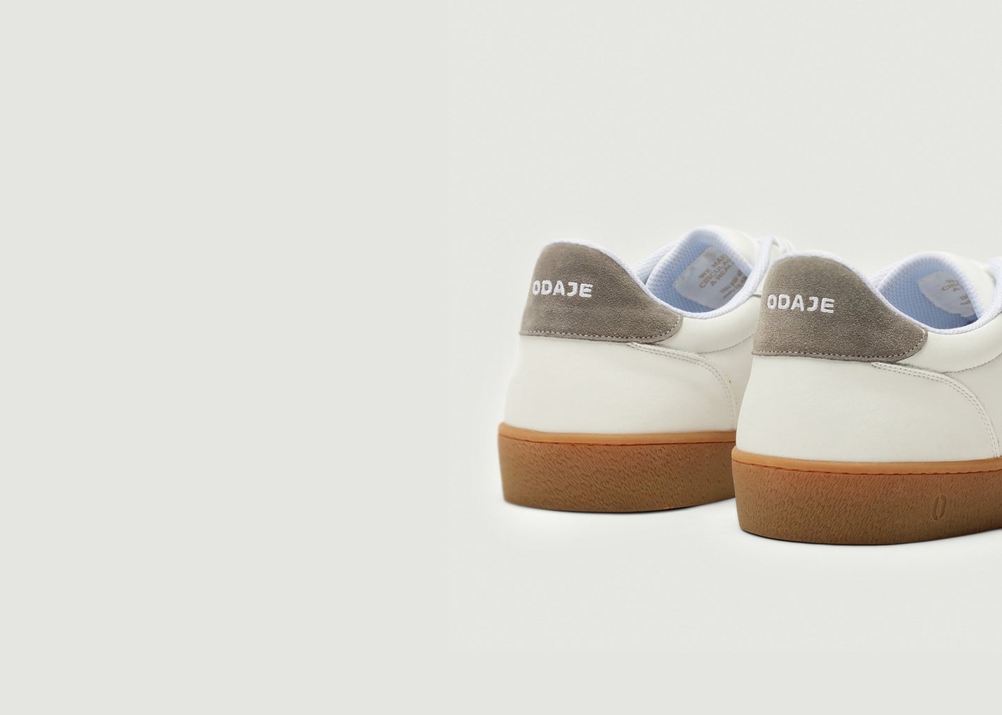 L'exception Baskets Basses Pablo Blanc Odaje Ex M.Moustache