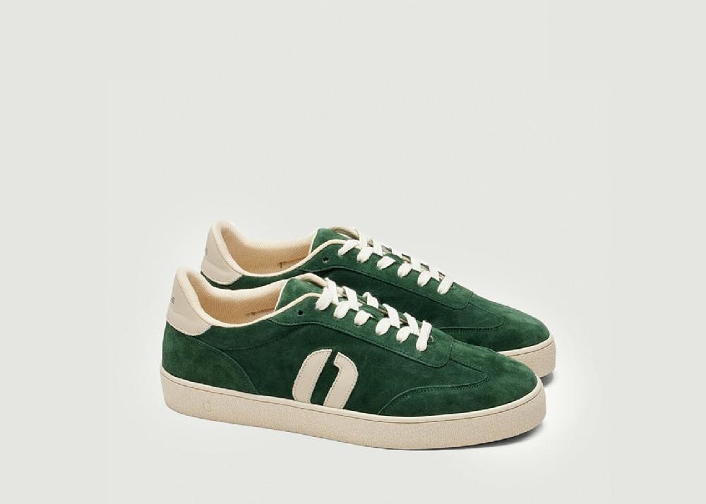 L'exception Baskets Basses Pablo Vert Odaje Ex M.Moustache