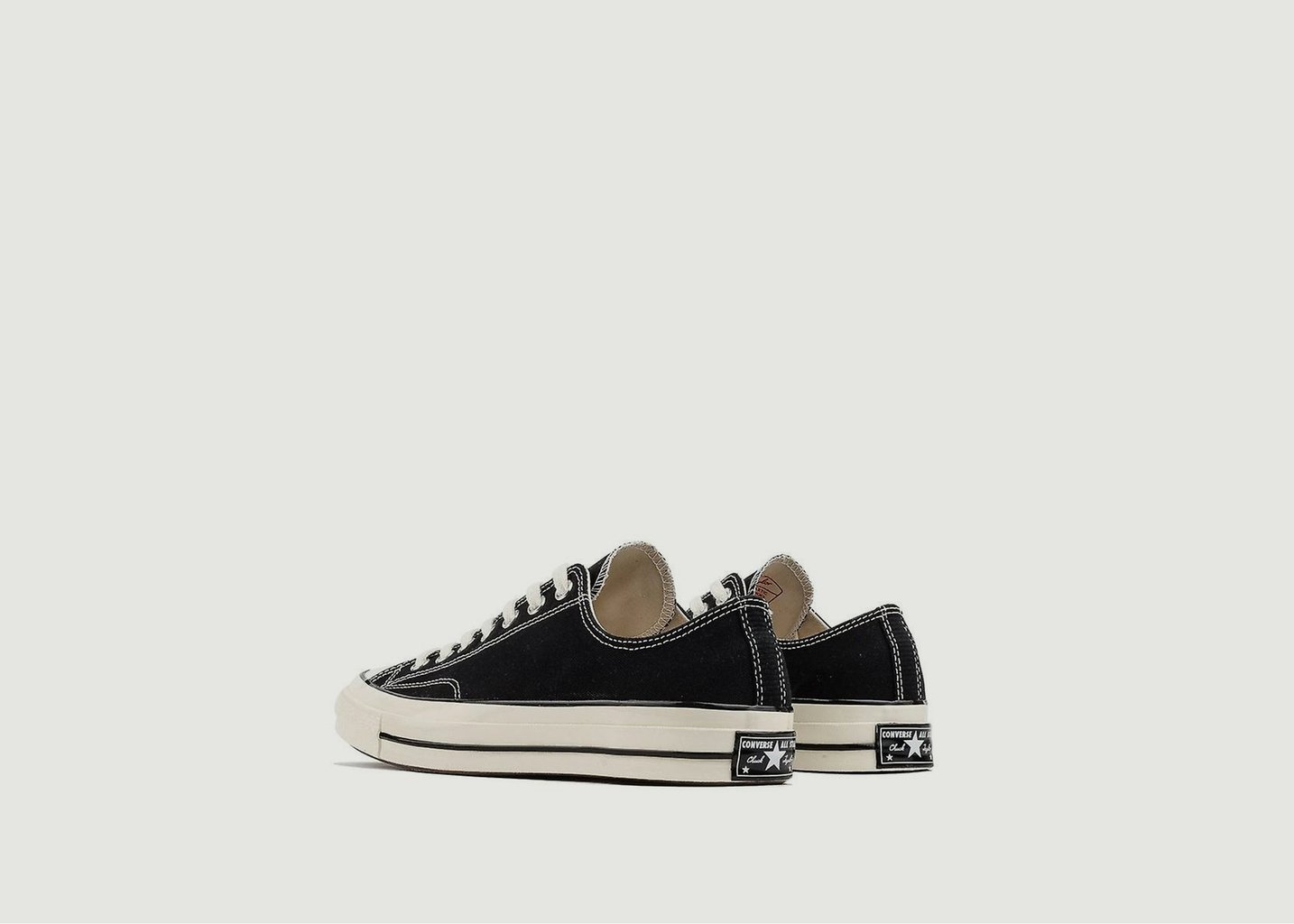 L'exception Baskets Chuck 70 Vintage Canvas Low Noir Converse
