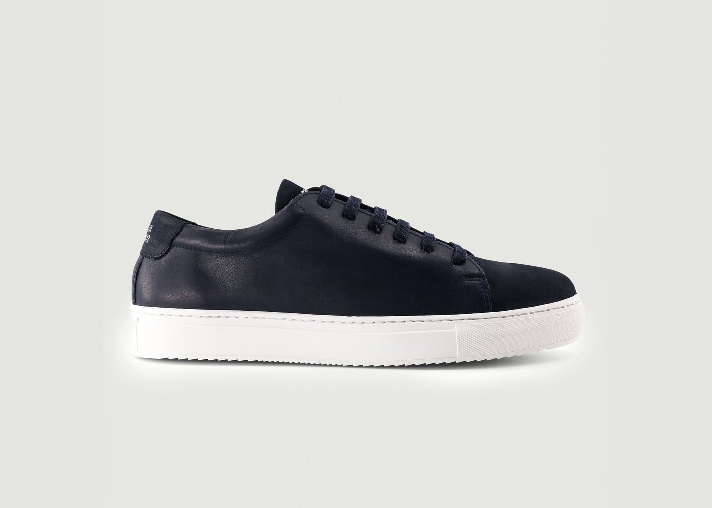 l'exception Baskets Edition 3 Nubuck Bleu Marine National Standard