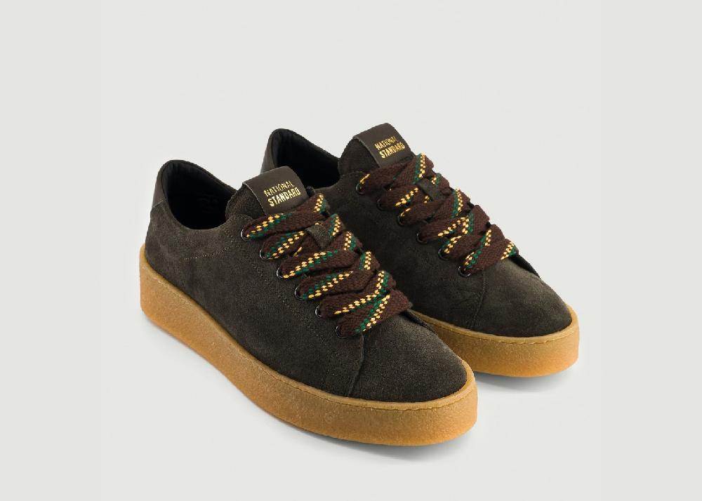 L'exception Baskets Edition 3G Suede Khaki National Standard