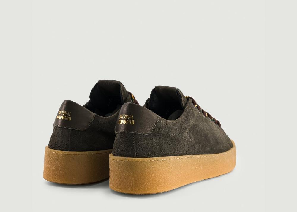 L'exception Baskets Edition 3G Suede Khaki National Standard