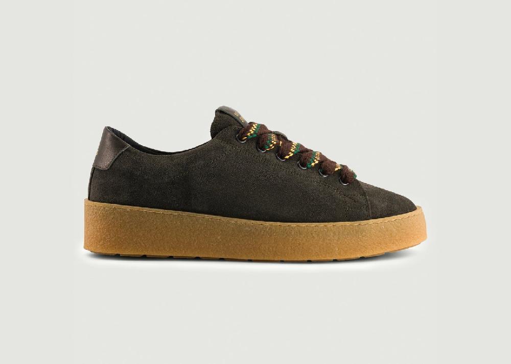 l'exception Baskets Edition 3G Suede Khaki National Standard