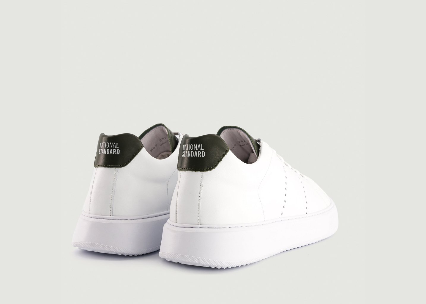 L'exception Baskets Edition 9 Militare Blanc National Standard