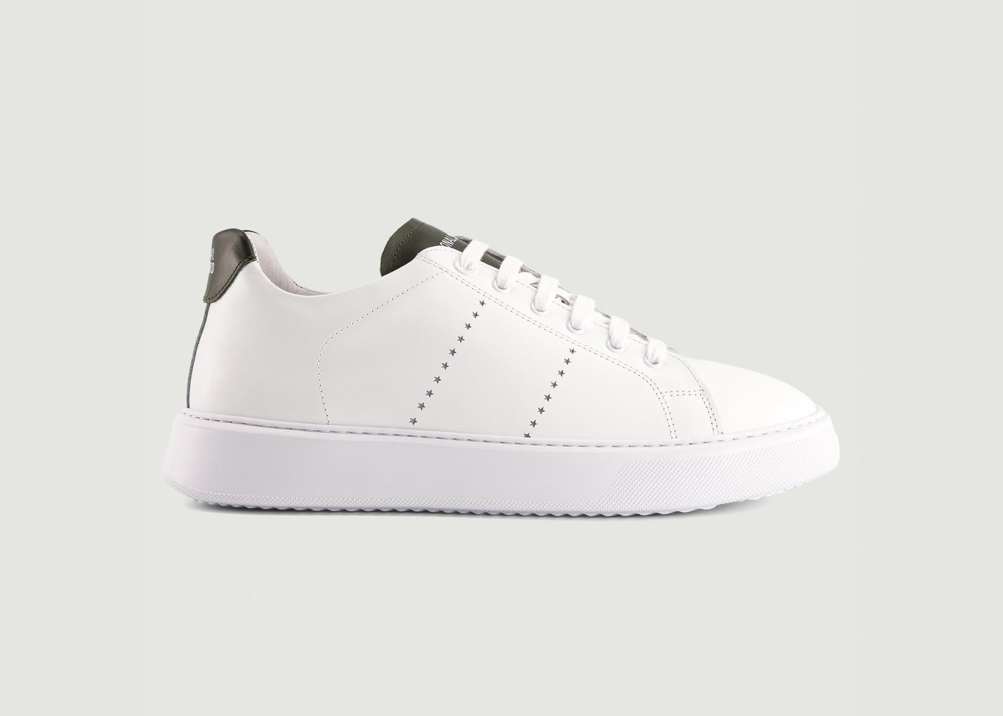 l'exception Baskets Edition 9 Militare Blanc National Standard