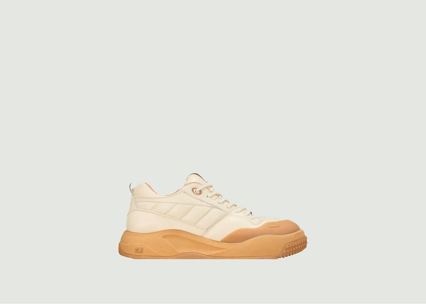 l'exception Baskets Low Top SN1509 Ivoire AMI Paris