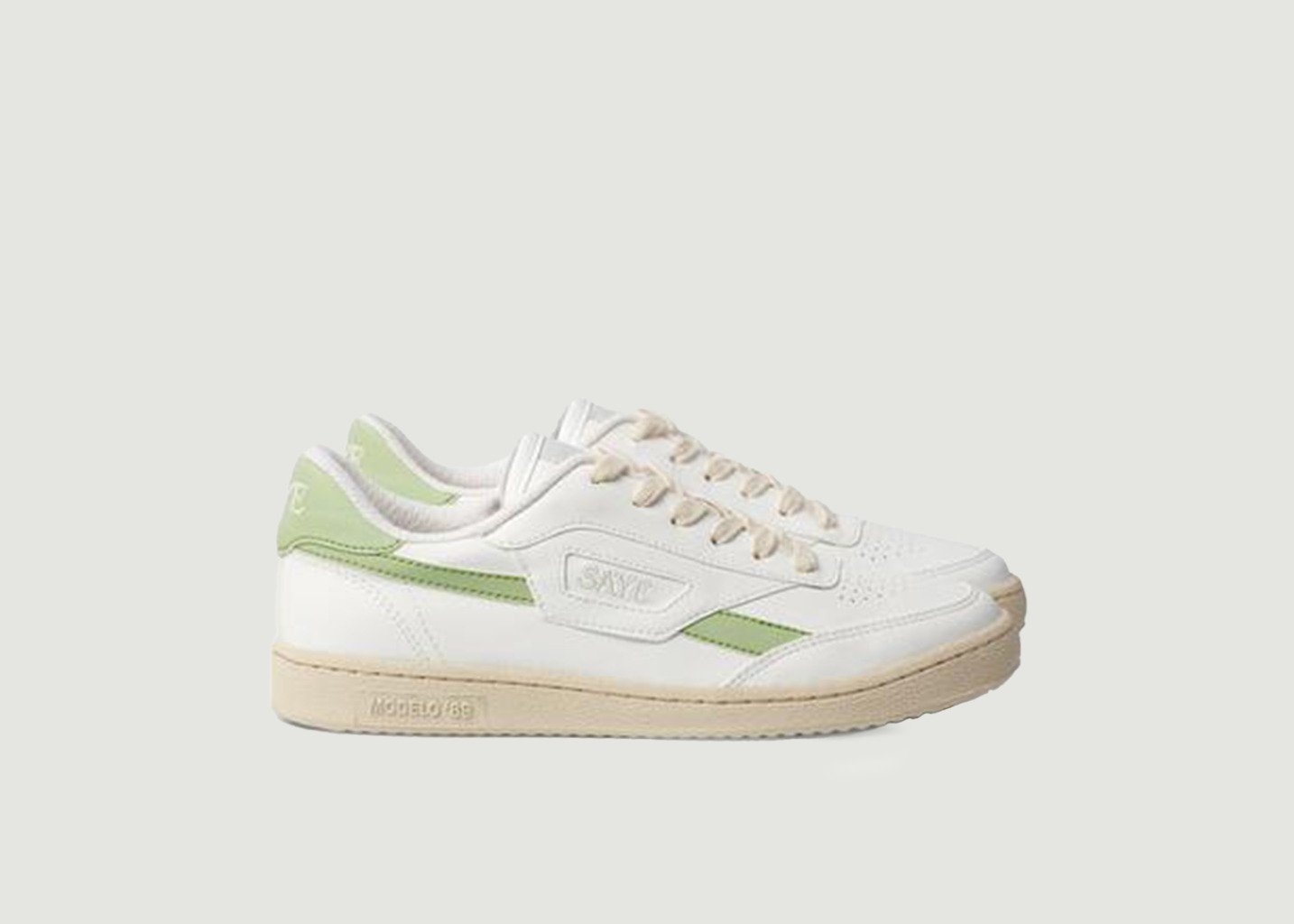 l'exception Baskets Modelo 89' lima Vert pomme Saye brand