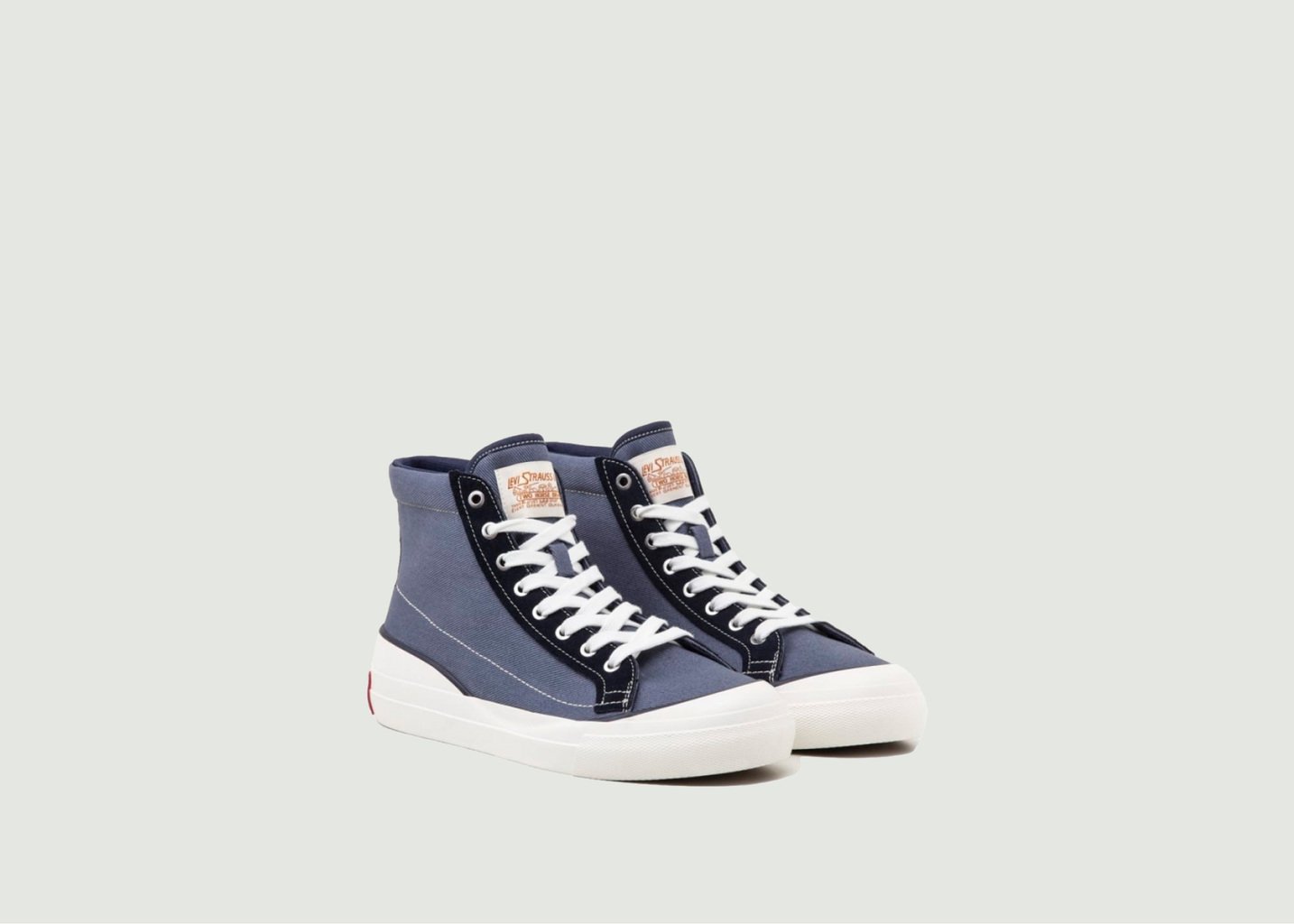 l'exception Baskets montantes LS1 High Bleu Marine Levi's Made and Crafted
