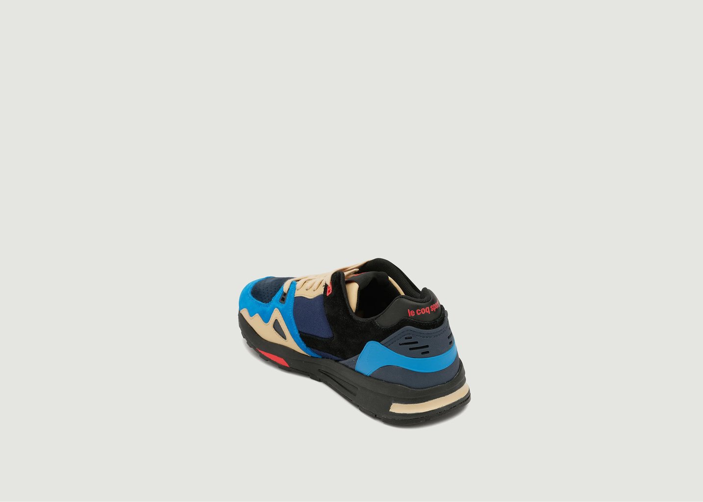 L'exception Baskets R1000 Street Craft Mesh/Suede Multicolore Le Coq Sportif