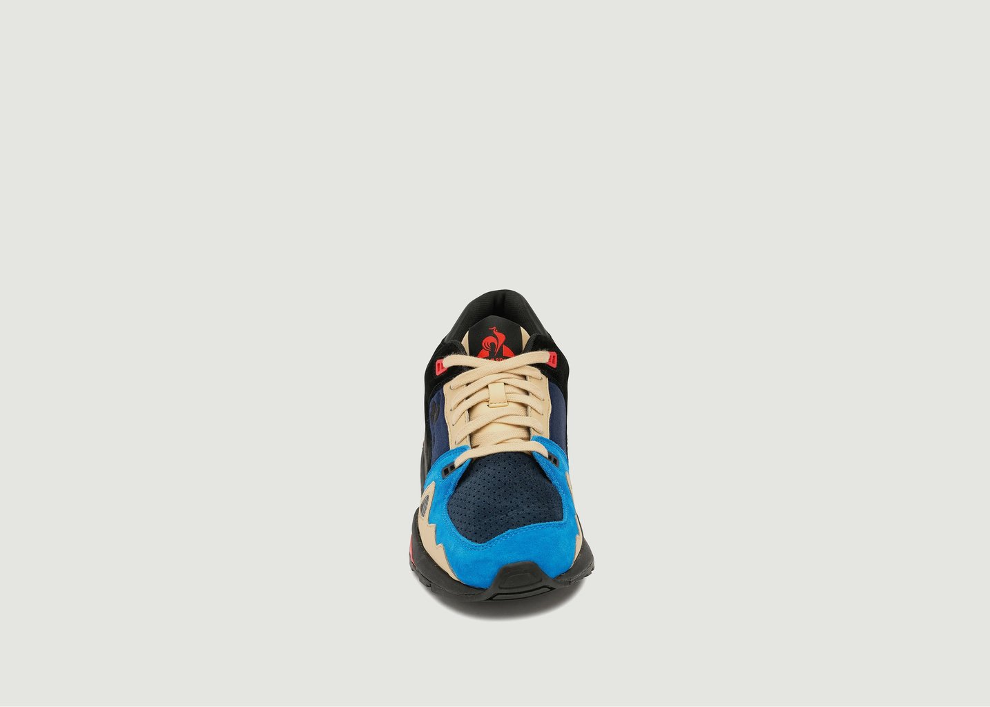 L'exception Baskets R1000 Street Craft Mesh/Suede Multicolore Le Coq Sportif