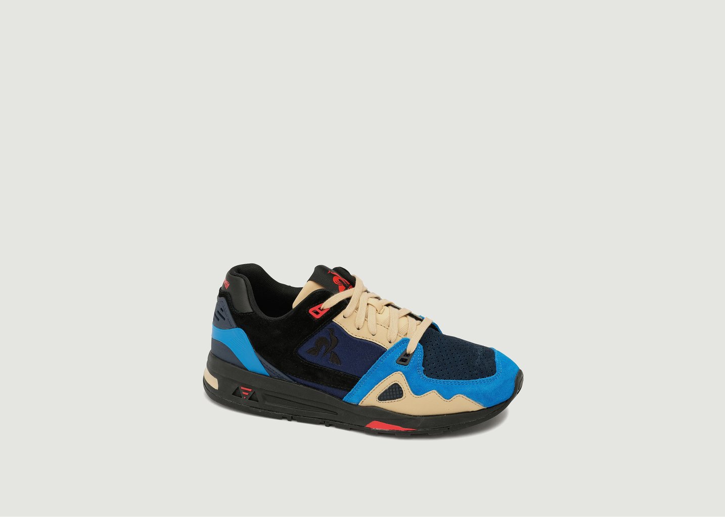 l'exception Baskets R1000 Street Craft Mesh/Suede Multicolore Le Coq Sportif