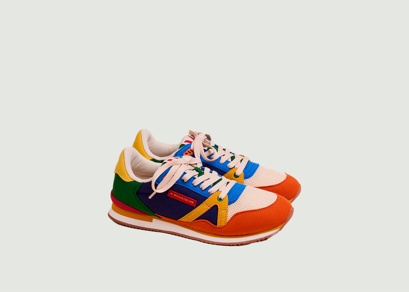 l'exception Baskets Running André Corail Odaje ex M.Moustache