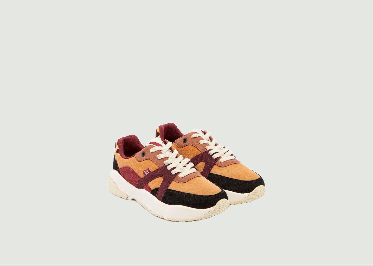 L'exception Baskets Running Lison Multicolore Odaje Ex M.Moustache