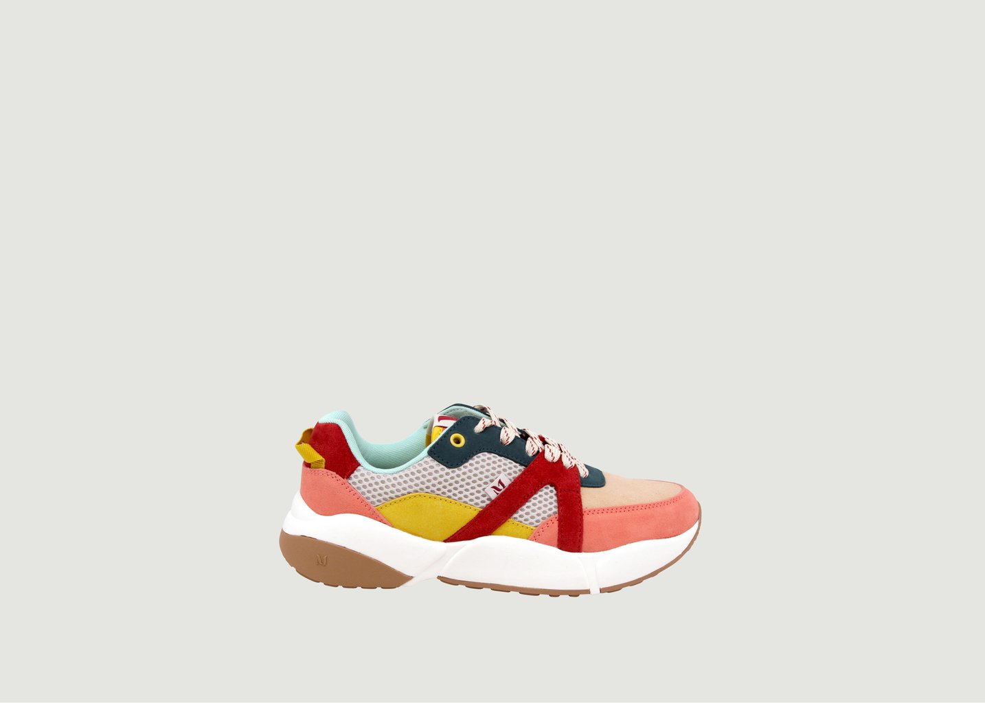 l'exception Baskets running Lison Multicolore Odaje ex M.Moustache