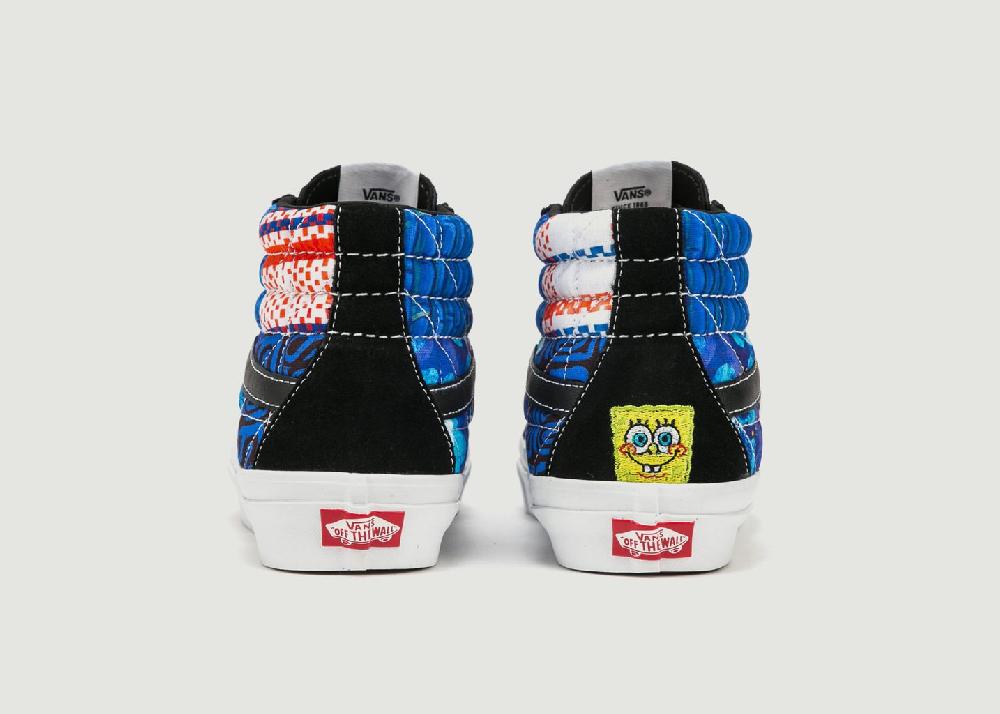 L'exception Baskets Sk8 Hi 38 Dx Sandy Liang For Vans X Spongebob Bleu Vans