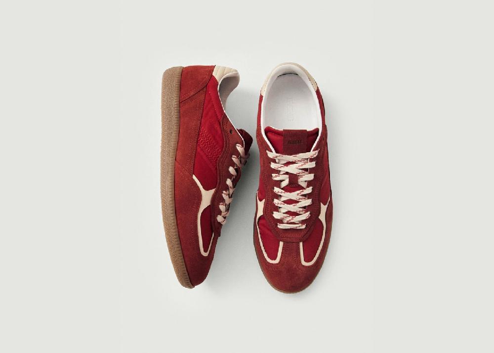 L'exception Baskets Tb.490 Rife En Cuir Rouge Alohas