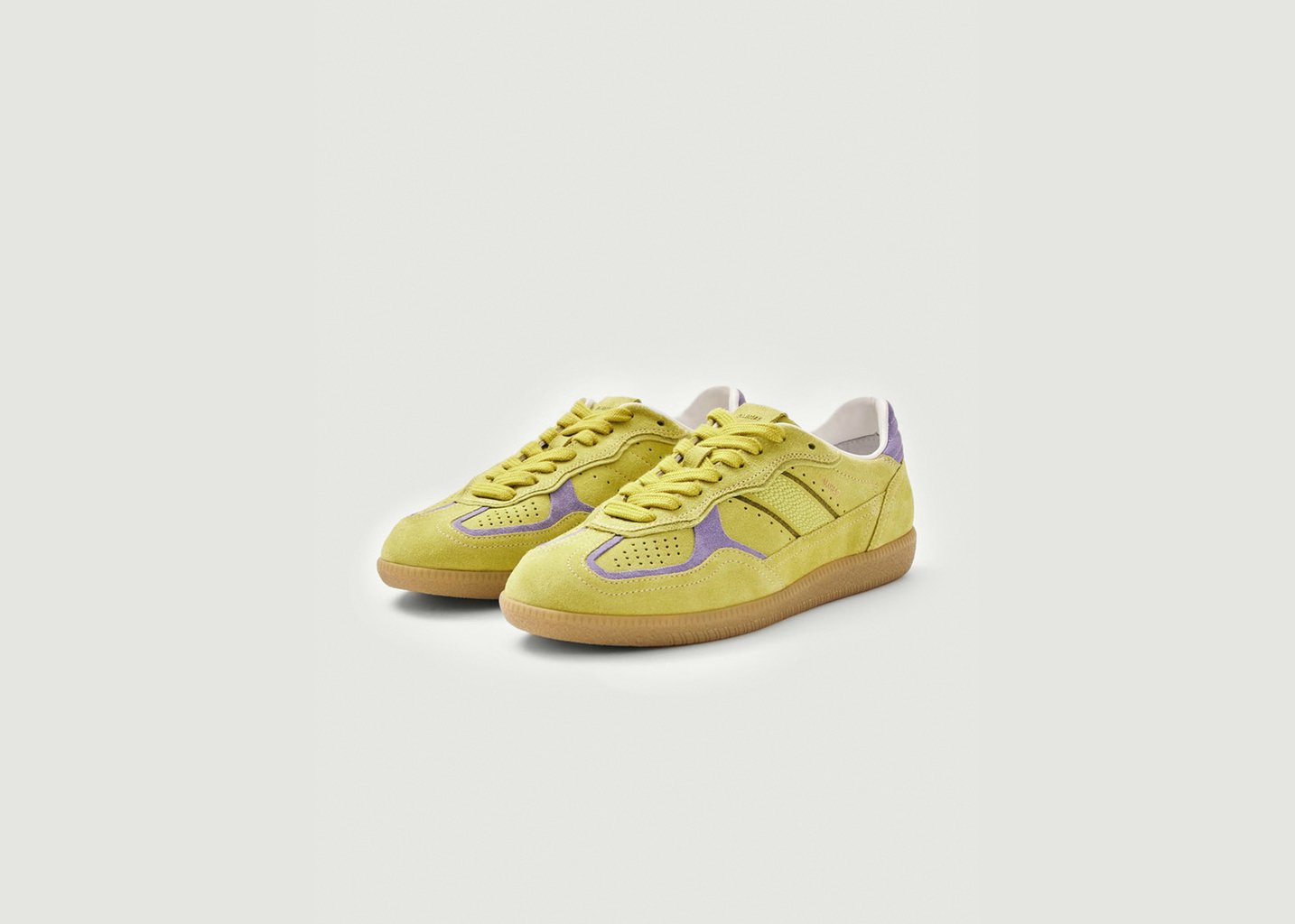 L'exception Baskets Tb.490 Rife En Cuir Vert Alohas