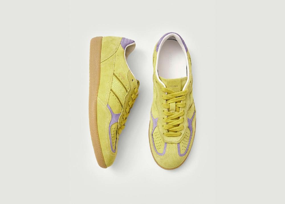 L'exception Baskets Tb.490 Rife En Cuir Vert Alohas