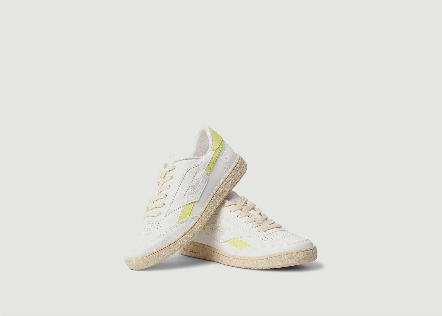 L'exception Baskets Vegan Modelo '89 Jaune Saye Brand