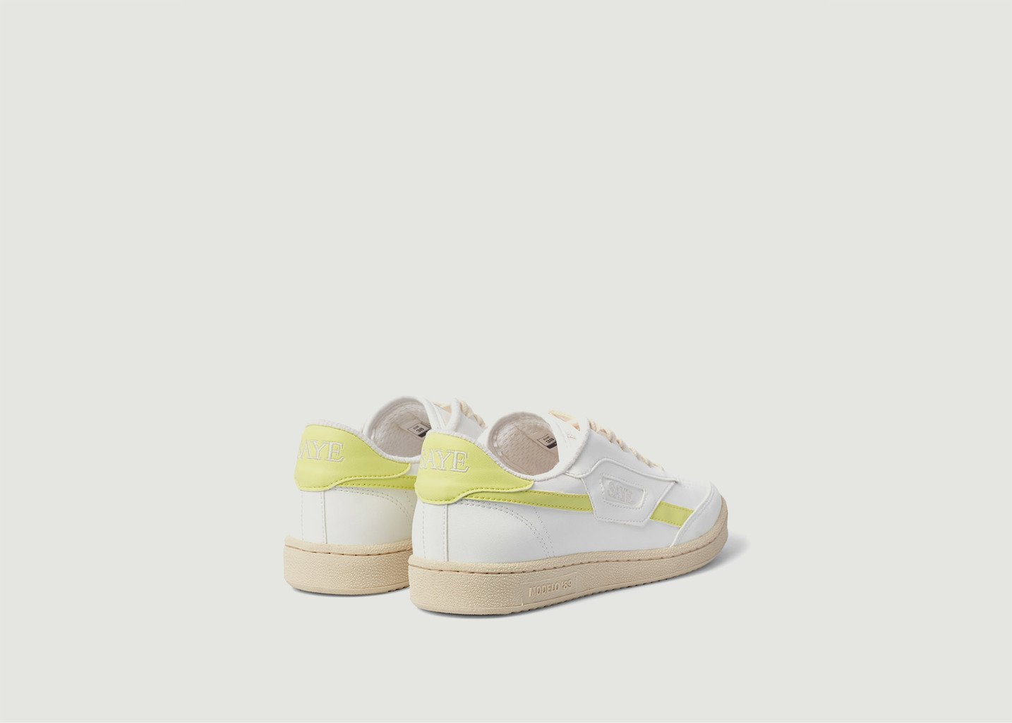 L'exception Baskets Vegan Modelo '89 Jaune Saye Brand