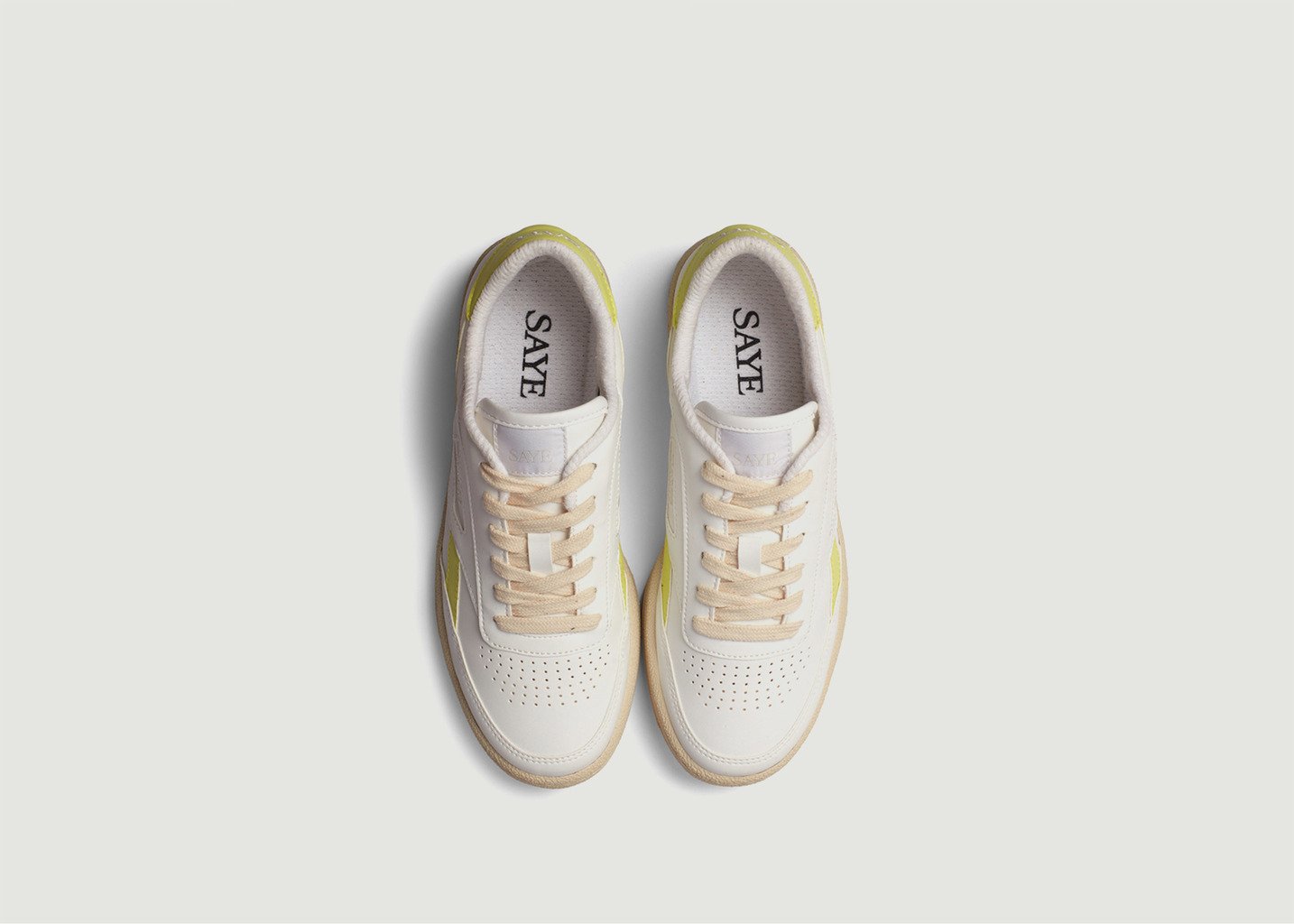 L'exception Baskets Vegan Modelo '89 Jaune Saye Brand