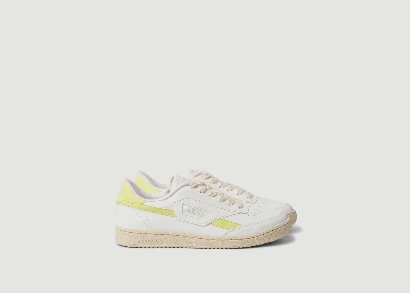 l'exception Baskets Vegan Modelo '89 Jaune Saye brand