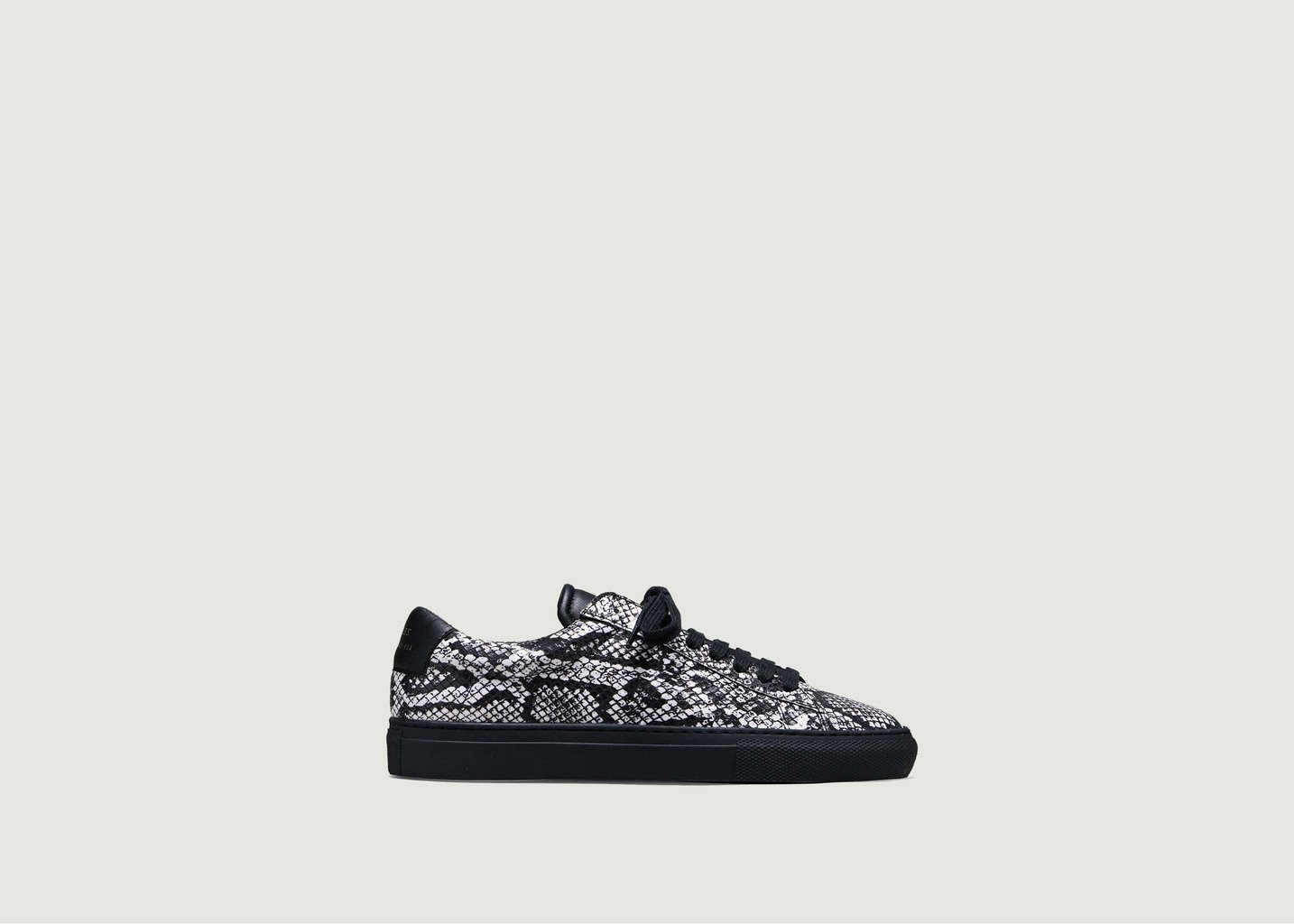 L'exception Baskets ZSP4VH Imprimé Serpent Noir Zespa