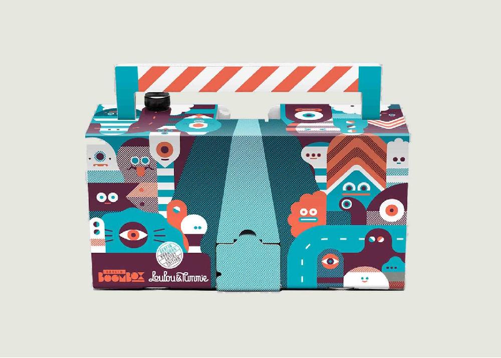 L'exception Berlin Boombox Artist Edition Multicolore La Boutique Cadeaux