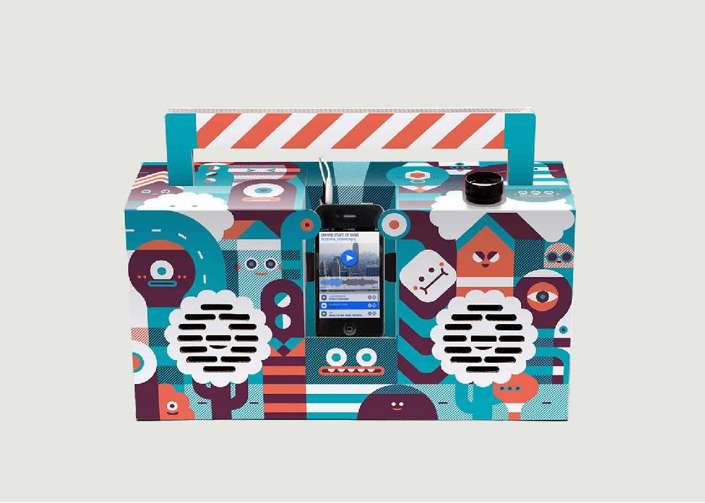 l'exception Berlin Boombox Artist Edition Multicolore La Boutique Cadeaux