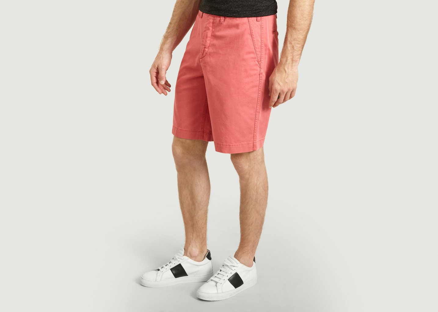 L'exception Bermuda En Coton Rouge Polo Ralph Lauren