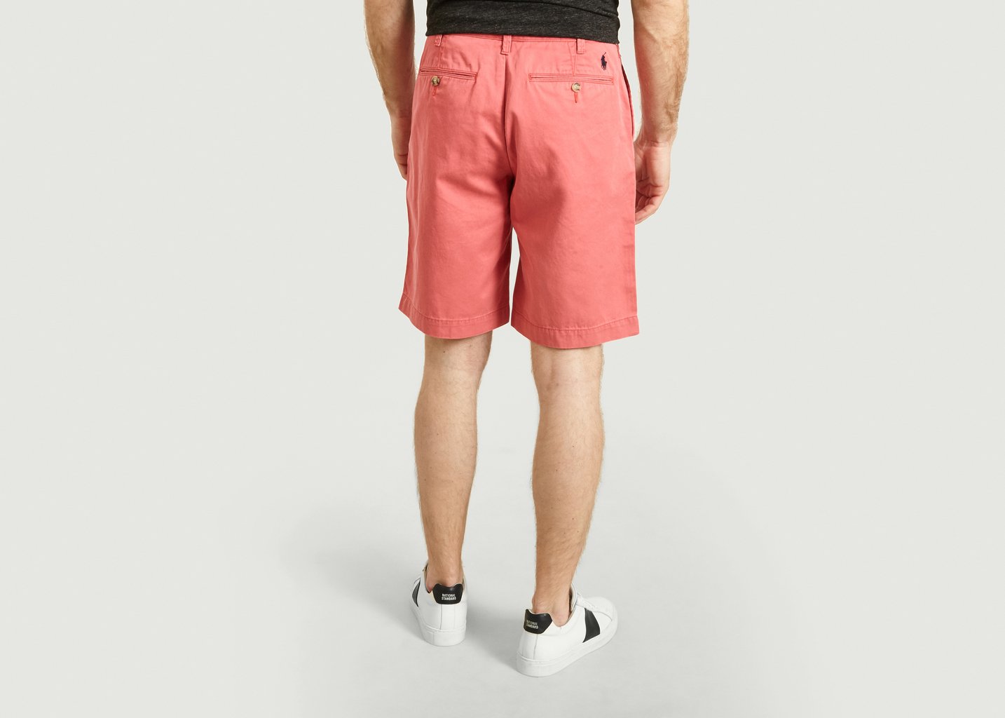 L'exception Bermuda En Coton Rouge Polo Ralph Lauren