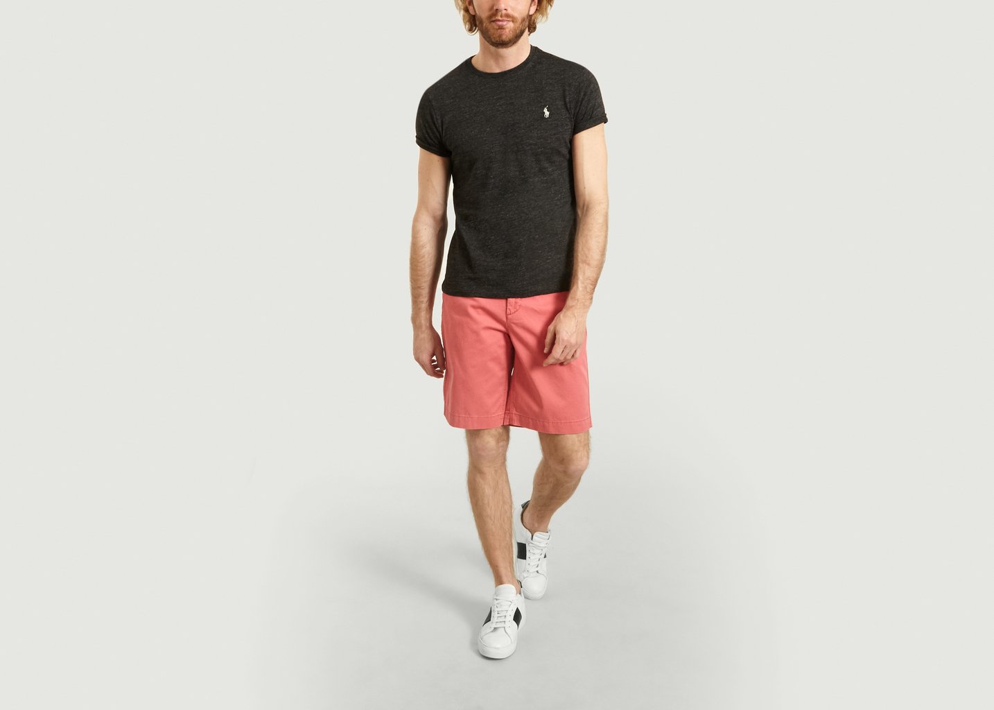 L'exception Bermuda En Coton Rouge Polo Ralph Lauren