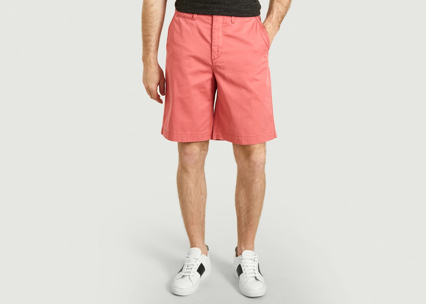 l'exception Bermuda en Coton Rouge Polo Ralph Lauren