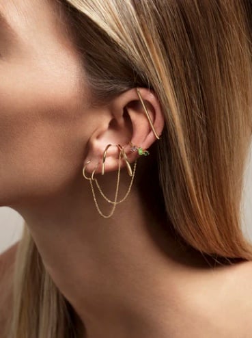 L'exception Bijou D'oreille Spencer Or April Please