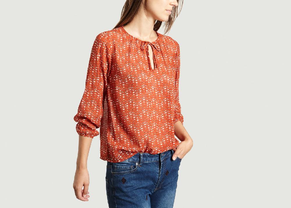 L'exception Blouse Huguette Rouille Athé Vanessa Bruno