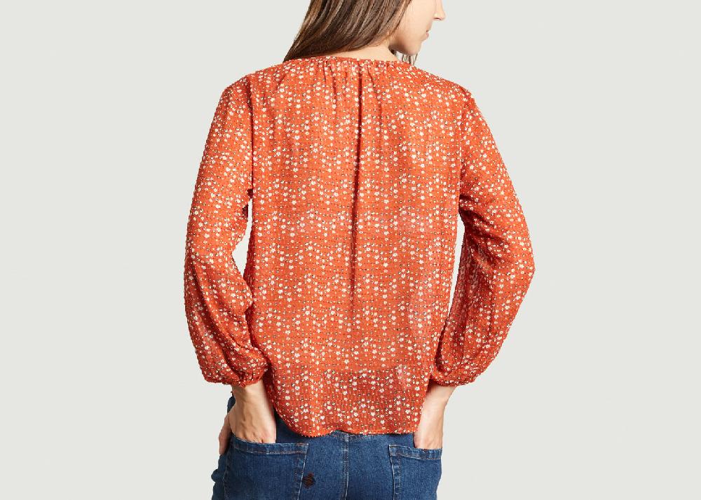 L'exception Blouse Huguette Rouille Athé Vanessa Bruno